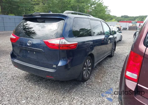 2018 Toyota Sienna Le 7 Passenger из США, поврежденный, VIN 5TDJZ3DC2JS201512